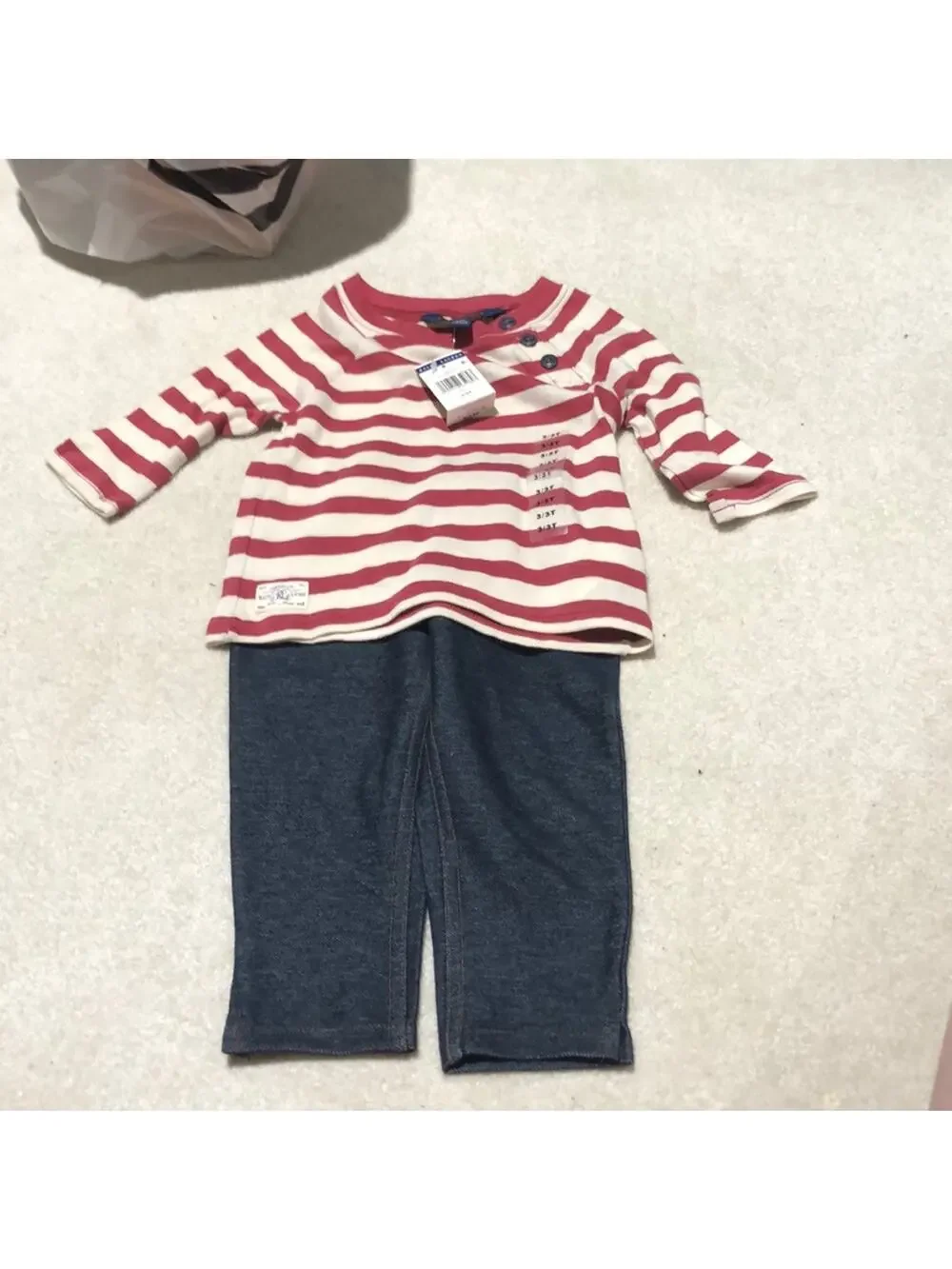 Ralph Lauren top Capri leggings NWT 3t